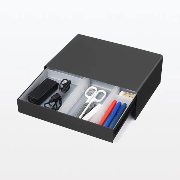 Steel Monitor Stand with Integrated Drawer - Image 7