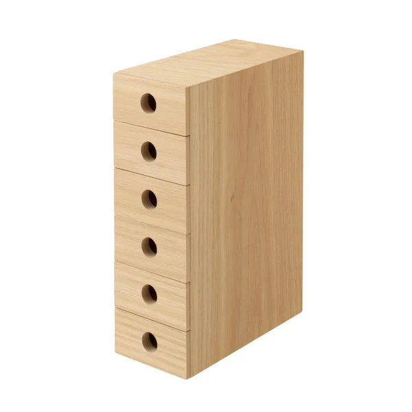 Wooden Storage Unit with 6 Drawers