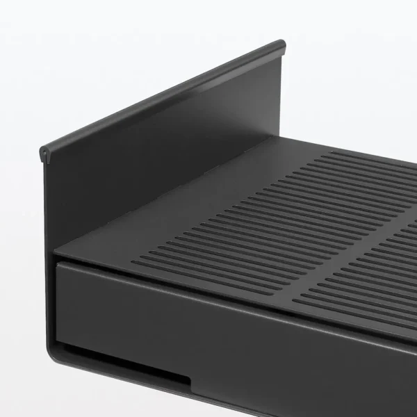 Wide Steel Monitor Stand with Dual Drawers - Image 8