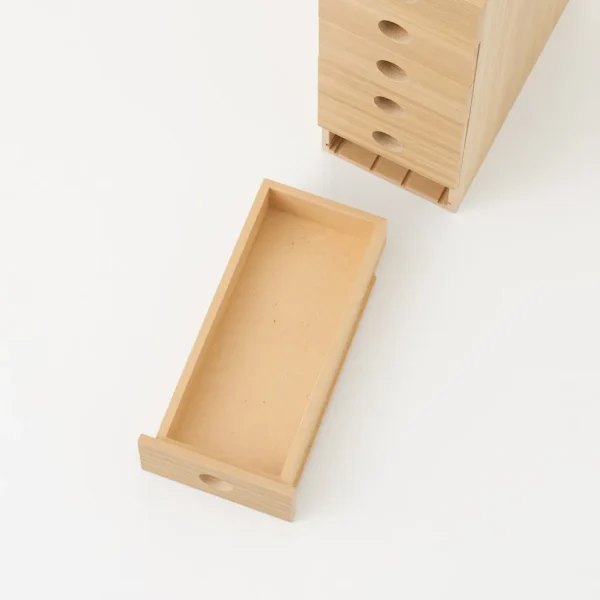 Wooden Storage Unit with 6 Drawers - Image 4