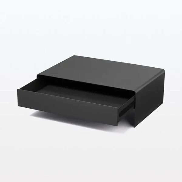 Steel Monitor Stand with Integrated Drawer